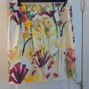 Calvin Klein Floral Skirt